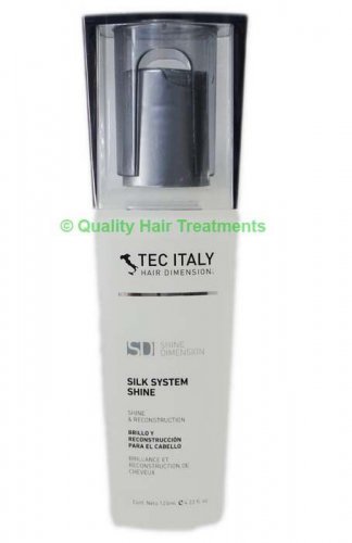 Tec Italy Hair Dimensions Silk System Shine & Reconstruction Treatment 10.1 oz