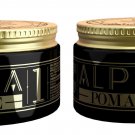 2 PK - Ouro Alpha Hair Pomade smooth control with shine 3 oz