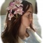 Silk Orchid hair clip/pin/barrette, six colors