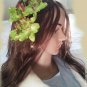 Silk Orchid hair clip/pin/barrette, six colors