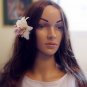 Silk Orchid hair clip/pin/barrette, 5''*3''
