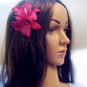 Silk Orchid hair clip/pin/barrette, 5''*3''