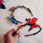 Unique High Quality Simulated Butterfly Headband, Made to Order