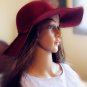 100% wool Large Lady/woman' s hat/ Capeline, 4 colors, one-size-fits-all