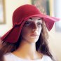 100% wool Large Lady/woman' s hat/ Capeline, 4 colors, one-size-fits-all