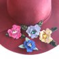 Lady's Leather Hair Clip/Pin/Barrette, for Weddings/Parties/Dating/Holidays,  3''*2'', MadeToOrder