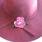 Lady's Leather Hair Clip/Pin/Barrette, for Weddings/Parties/Dating/Holidays, 3''*2'', MadeToOrder