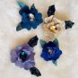 Lady's Leather Hair Clip/Pin/Barrette, for Weddings/Parties/Dating/Holidays, 3''*2'', MadeToOrder