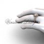 14kt rose gold engagement ring, VD1006
