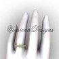 14kt yellow gold wedding band VD1008