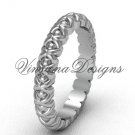 Platinum wedding band VD1008