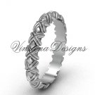 Platinum wedding band VD10011