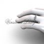 Platinum wedding band VD10011