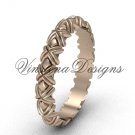 14kt rose gold wedding band VD10011 14kt rose gold wedding band VD10011
