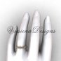 14kt rose gold wedding band VD10011
