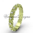 Unique 14kt yellow gold diamond wedding band VD10012 Unique 14kt yellow gold diamond wedding band VD10012