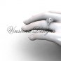 Unique Platinum diamond engagement ring VD10015