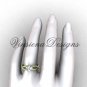 14kt yellow gold diamond engagement ring,"Forever One" Moissanite VD870
