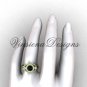 14kt yellow gold unique diamond engagement ring, Black Diamond VD8245