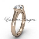 14kt rose gold engagement ring VD10016 14kt rose gold engagement ring VD10016
