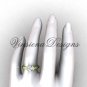 14kt yellow gold engagement ring VD10016