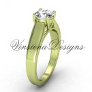 14kt yellow gold engagement ring VD10018