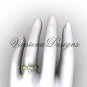 14kt yellow gold engagement ring VD10018