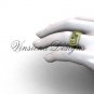 14kt yellow gold floral matte finish engagement ring,wedding band VD10034G