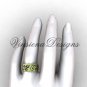 14kt yellow gold floral matte finish engagement ring,wedding band VD10034G