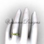 14kt yellow gold Fleur de Lis wedding band VD10031
