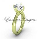 14k yellow gold engagement ring,wedding ring "Forever One" Moissanite VD10020 14k yellow gold engagement ring,wedding ring "Forever One" Moissanite VD10020
