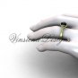 14kt yellow gold engagement ring,wedding ring Black Diamond VD10020