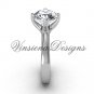 Platinum engagement ring,wedding ring VD10020