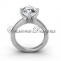 Platinum engagement ring,wedding ring VD10020