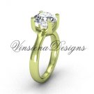 14kt yellow gold engagement ring VD10021
