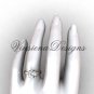 14kt rose gold engagement ring VD10021