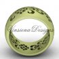 14kt yellow gold floral matte finish engagement ring,wedding band VD10035G