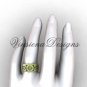14kt yellow gold floral matte finish engagement ring,wedding band VD10035G
