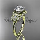 14kt yellow gold diamond Cherry Blossom flower, Sakura engagement ring VD8125 14kt yellow gold diamond Cherry Blossom flower, Sakura engagement ring VD8125