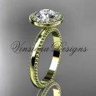 14k yellow gold engagement ring VD10078 14k yellow gold engagement ring VD10078