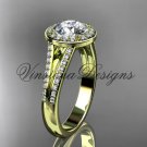 14k yellow gold diamond engagement ring VD10083 14k yellow gold diamond engagement ring VD10083
