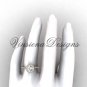 14kt rose gold diamond engagement ring VF301005
