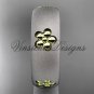 14kt platinum matte finish, floral, two tone engagement ring, wedding band VF301023G