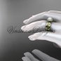 14kt yellow gold, pearl, diamond, butterfly, halo engagement ring VFP301013