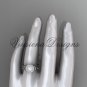 platinum pearl, diamond leaf and vine, floral, halo engagement ring VFP301012