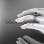 platinum pearl,diamond, halo engagement ring VFBP301011