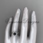 Platinum pearl, diamond leaf and vine, halo engagement ring VFBP301008