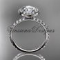 platinum engagement ring VD10082