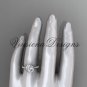 platinum engagement ring VD10082