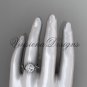 Platinum diamond, Star of David ring, jewish ring, engagement ring VH10012